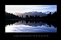 Picture Title - lake matheson