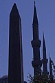 Picture Title - obelisk & blue mosque