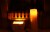 glowing candels