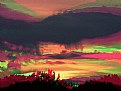 Picture Title - Sunset Abstraction