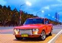 Picture Title - Orange Datsun