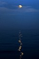 Picture Title - Full Moon over the Red Sea