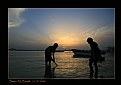 Picture Title - Siloutte : The Crab Hunters -The Original 