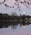 Picture Title - moon shot with lake