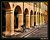 arches and bike in Carpi (Italy)