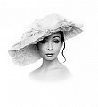 Picture Title - UNFAMILIAR WOMAN IN WHITE