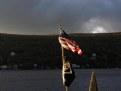 Picture Title - Flags in autumn wind