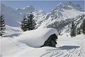 Picture Title - snowed in mountain hut
