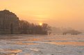 Picture Title - River in winter scenery