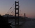 Picture Title - Golden Gate Golden Sunset