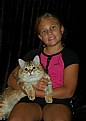 Picture Title - A Girl and Her Cat
