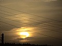 Picture Title - Sunset behind  the lines!
