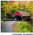 Picture Title - Covered Bridge - New Hampshire