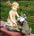 Picture Title - Girl and frog