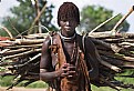 Picture Title - Hamer woman with firewood