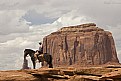 Picture Title - horse ride in Monument valley