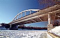 Picture Title - Winter landscape with the bridge