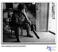 Picture Title - A smoking China farmer