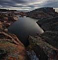 Picture Title - A cold morning at Red Rock Point, Killareny