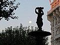 Picture Title - Moon Sun and Statue