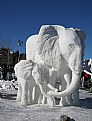 Picture Title - Snow Elephants