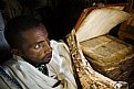 Picture Title - Priest with Holy Book, Lalibela