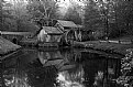 Picture Title - Mabry Mill in B and W