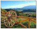 Picture Title - Landscape and Wheel