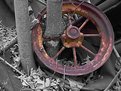 Picture Title - rusty wheel