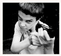 Picture Title - kid with a gun