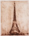 Picture Title - Eiffel Tower in Gravure