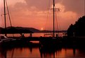 Picture Title - Sunset between the masts