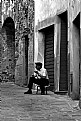 Picture Title - old man in old town
