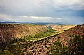 Picture Title - Sunlight on Frijoles Canyon