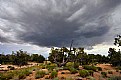 Picture Title - Storm Clouds over Frijoles Canyon