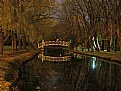 Picture Title - Domaine Maizerets pond at night