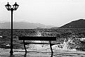 Picture Title - bench by the sea