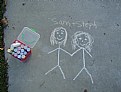 Picture Title - Sidewalk Friends