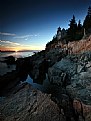 Picture Title - Last Light at Bass harbor