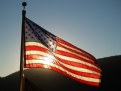 Picture Title - Sunset flag