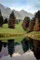Picture Title - Dolomites in the lake