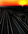 Picture Title - Sunset Train