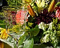 Picture Title - glass and flowers