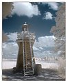 Picture Title - Lighthouse in Infrared (IR)