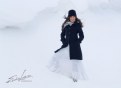 Picture Title - amy in snowdrift