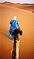 Picture Title - blue on desert