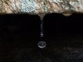Picture Title - water dripping off stone