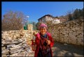 Picture Title - lady with the prayer wheel