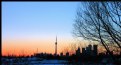 Picture Title - Winter  Toronto Sunset