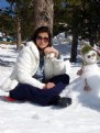 Picture Title - Ivette And Snowman